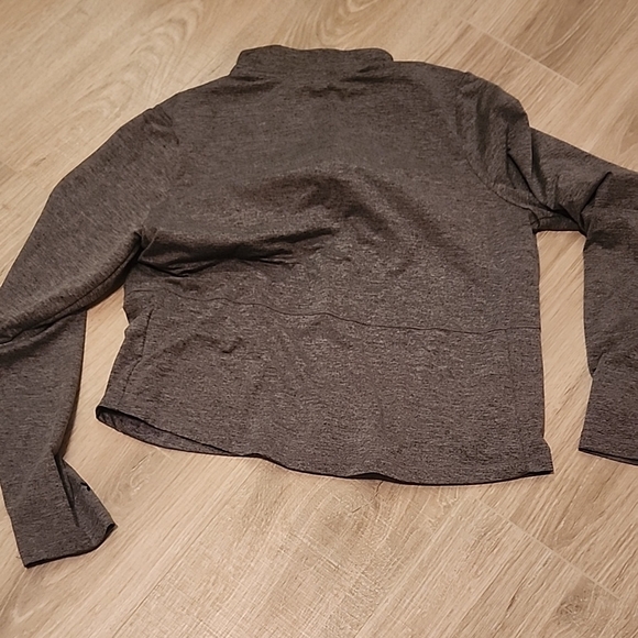 All In Motion Running Charcoal Full-Zip Jacket - Picture 5 of 6